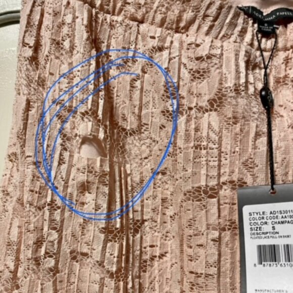 Adrianna Papell  Skirt Size S  NWT - Picture 3 of 8